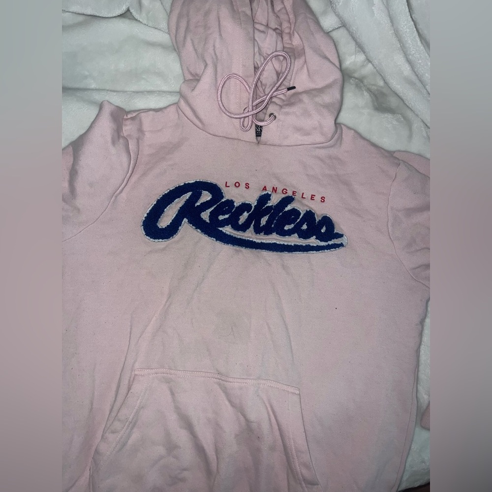 Pink hoodie